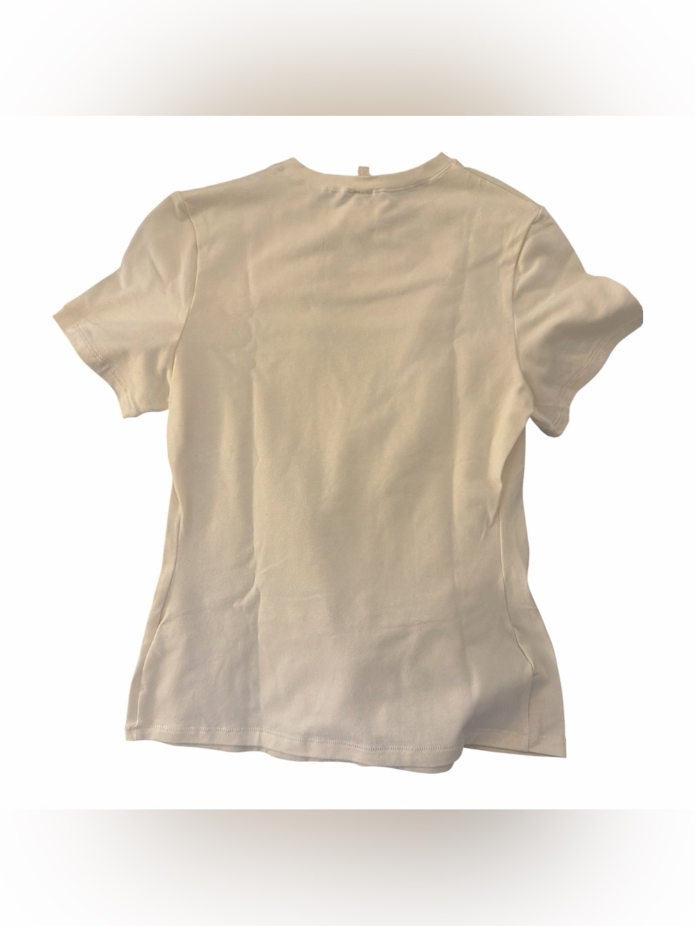 Skims Comfort Jersey White Tee Shirt NWT - Picture 2 of 4